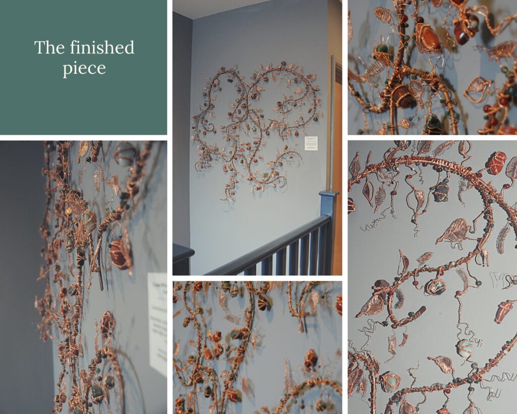 forest floor sculpture at Harborne Kitchen - Harborne Birmingham.