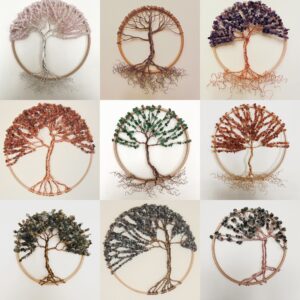 Tree of Life Wire Art Wall Sculpture