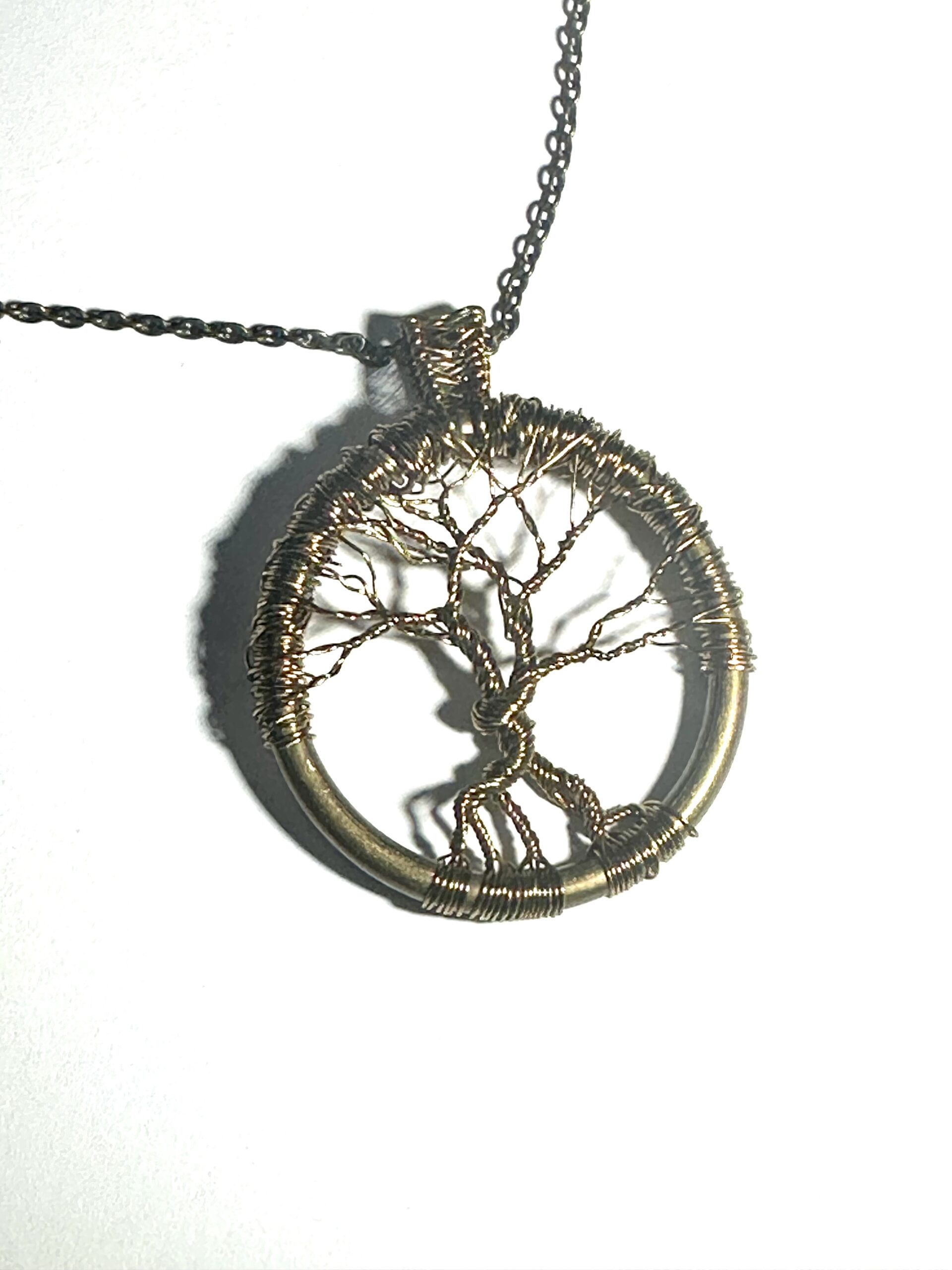 Winter tree of life pendant