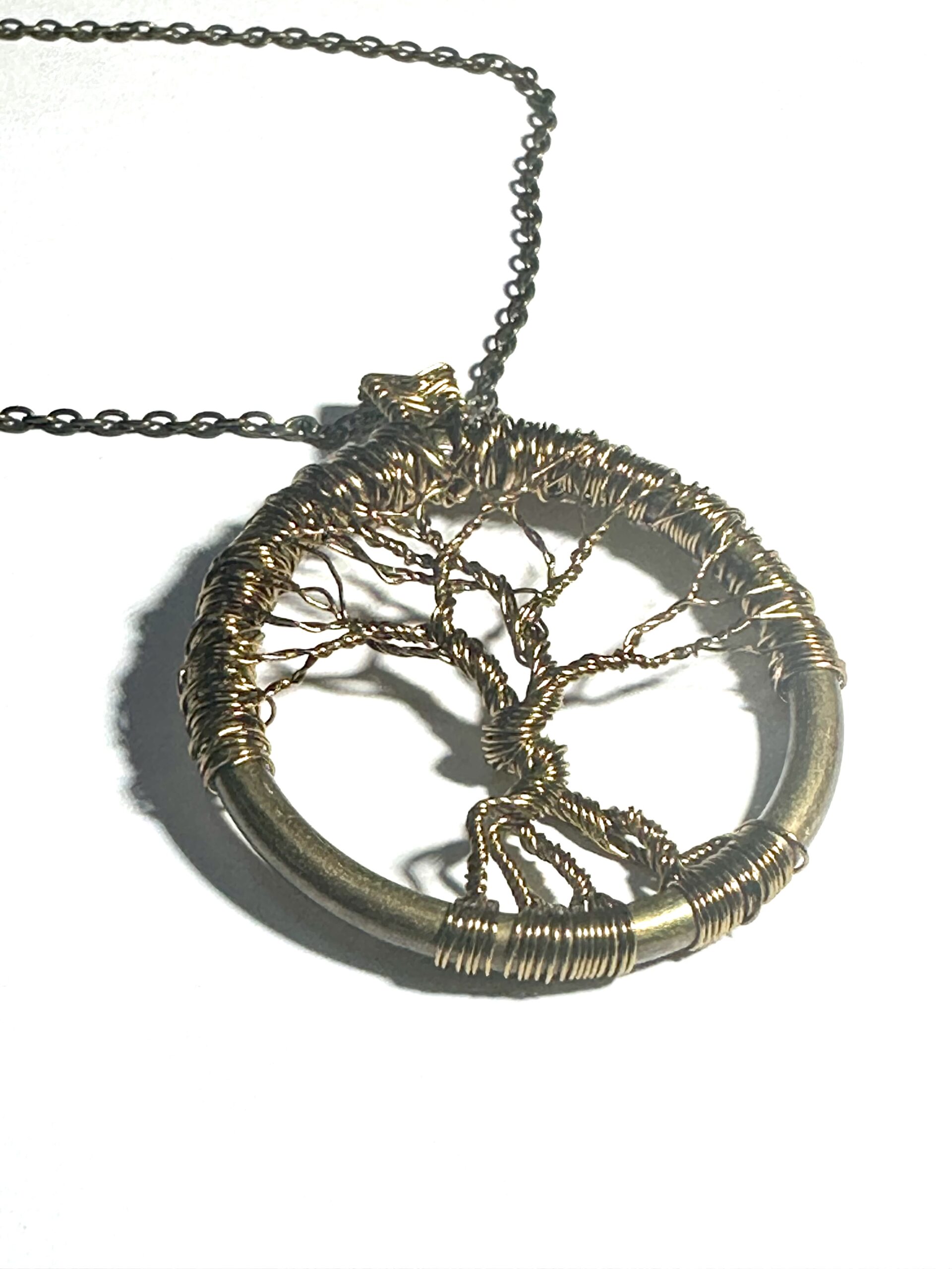 Antique Bronze pendant.